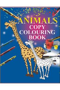 COPY COLOURING BOOK - ANIMALS - 9788189852382