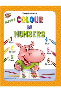 COLOUR BY NUMBERS - HIPPOS - 9788189852962