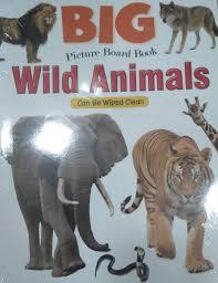 BIG PICTURE BOARD BOOK - WILD ANIMALS - 9788196245221