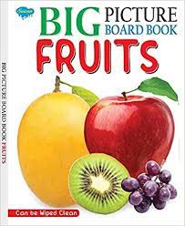 BIG PICTURE BOARD BOOK - FRUITS - 9788196245238