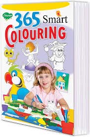 365 SMART COLOURING BOOK - 9788196263720