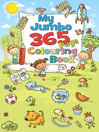 365 JUMBO COLOURING BOOK - 9788196263737
