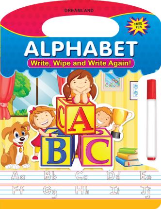 WRITE AND WIPE BOOK  ALPHABETS - 9789350896556
