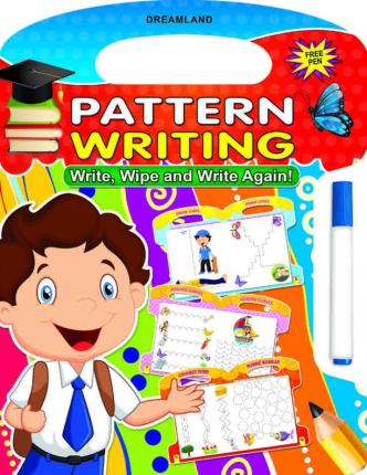 WRITE AND WIPE BOOK  PATTERN WRITING - Dreamland Publications - 9789350899663