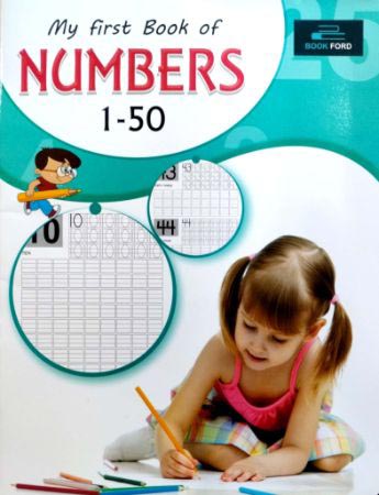 MY FIRST NUMBER WRITING BOOK 1-50 - 9789353782184