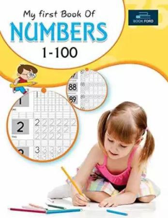 MY FIRST NUMBER WRITING BOOK 1-100 - 9789353782191