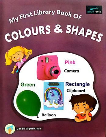 LAMINATED BOOK COLOURS  SHAPES - 9789353782399