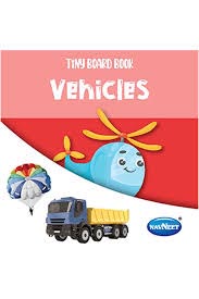 TINY BOARD BOOK - VEHICLES - 9789353783068