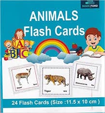 FLASH CARD - ANIMALS - 9789353783433