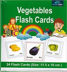 FLASH CARD - VEGETABLES - 9789353783488