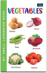 SMALL LAMINATED - VEGETABLES - 9789353783532