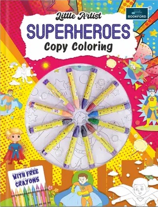 LITTLE ARTIST - SUPERHEROES - 9789361054747