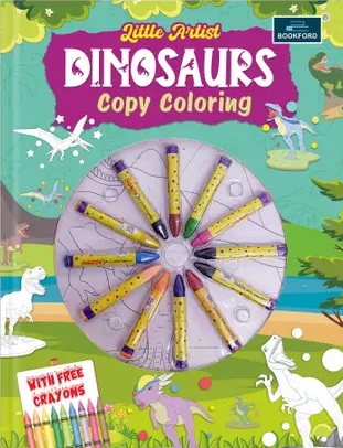 LITTLE ARTIST - DINOSAURS - 9789361058905