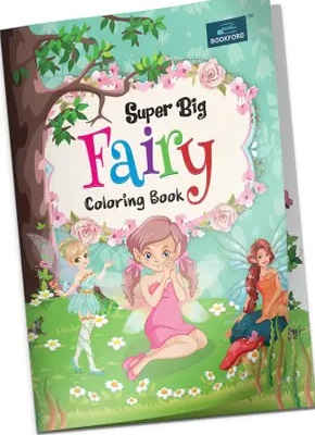 SUPER BIG COLORING - FAIRY - 9789361059360