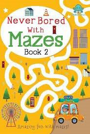 never bored with mazes - 9789365697476