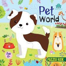 pet world-puzzle book  - 9789365698237