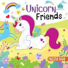 unicorn friends puzzle books - 9789365698909