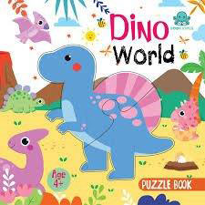 dino world-puzzle book - 9789365699401