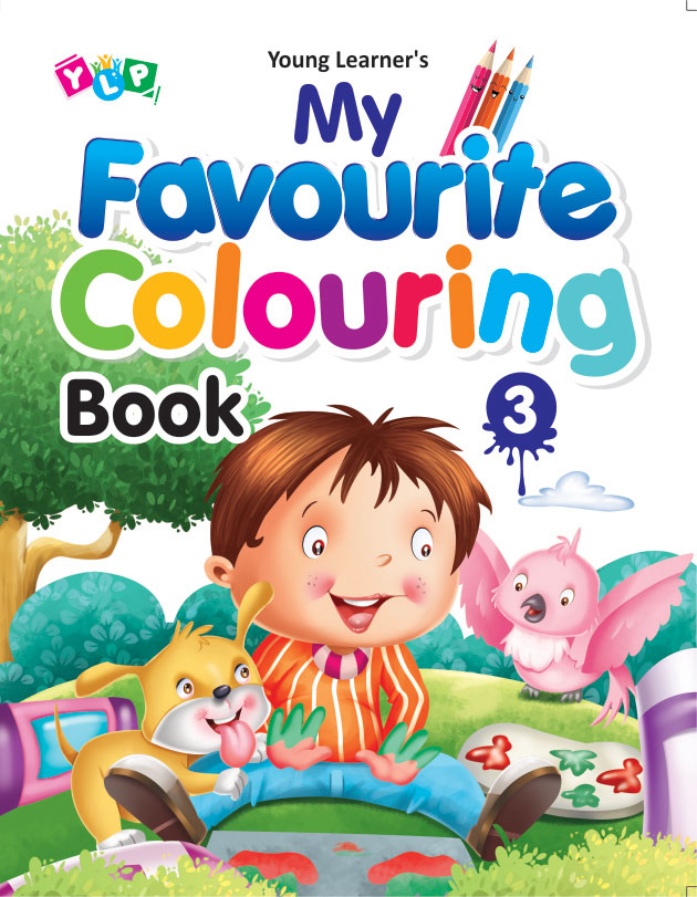 MY FAVOURITE COLOURING BOOK - 1 TO 4 - 9789380025957