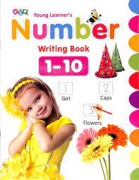 NUMBER WRITING BOOK - 1 - 10 - 9789383665518