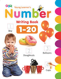 NUMBER WRITING BOOK - 1 - 20 - N/A - 9789383665525