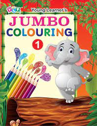 Jumbo Colouring Book - 1 - 9789386750006