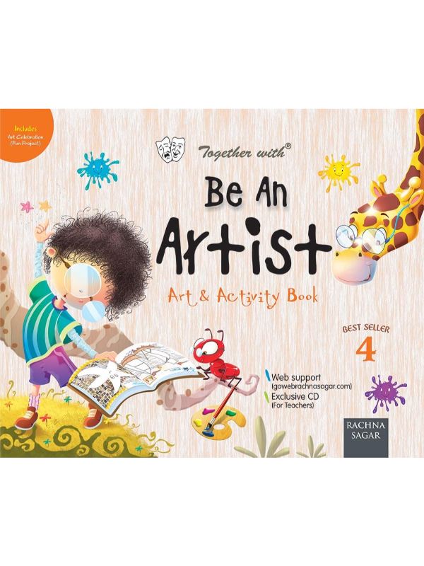 TOGETHER WITH BE AN ARTIST A FOR CLASS 4 - 9789388323857