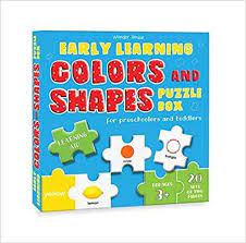 EARLY LEARNING COLORS AND SHAPES PUZZLE BOX - 9789389931433