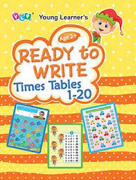 READY TO WRITE TIMES TABLES 1  20 - 9789391194635