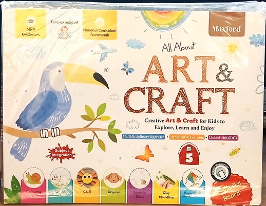 All About Art and Craft Book 5 - 9789391336882