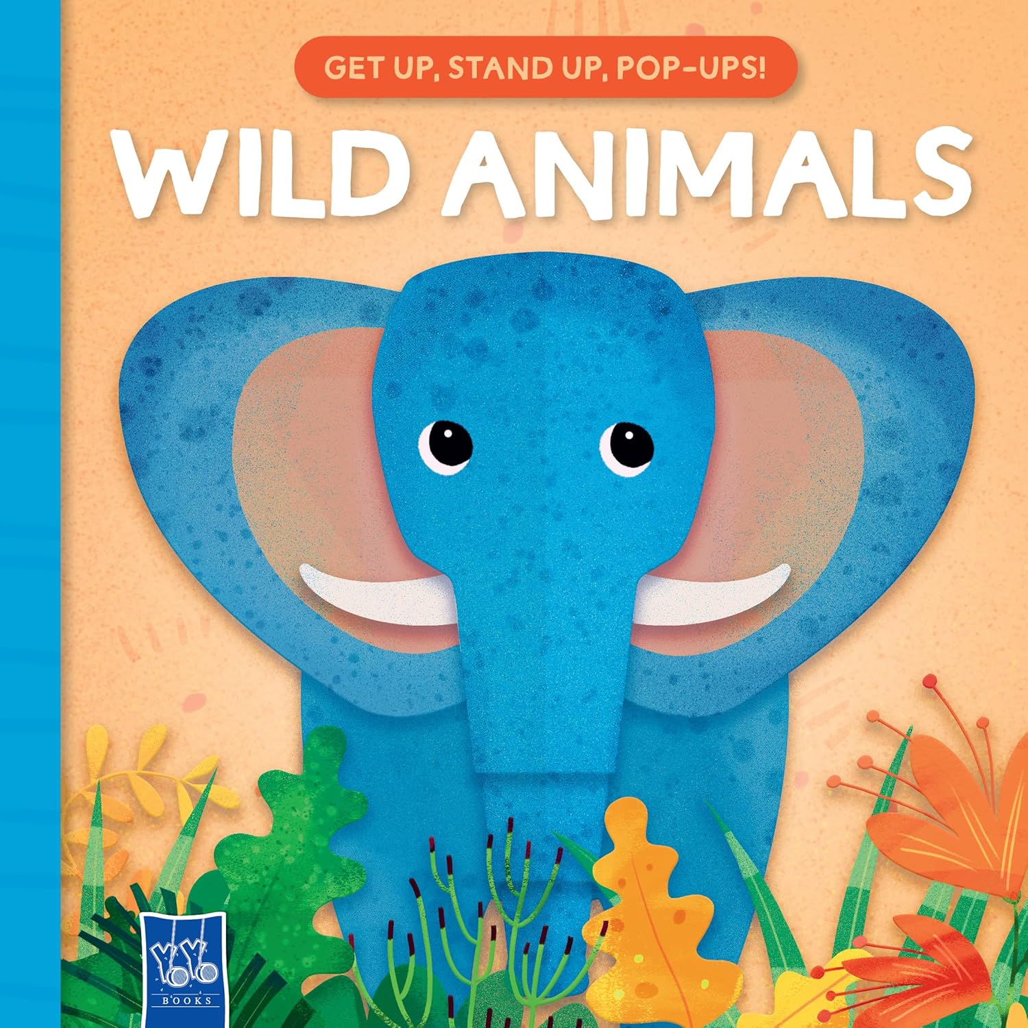 GET UP POP UPS - WILD ANIMALS - 9789465050867