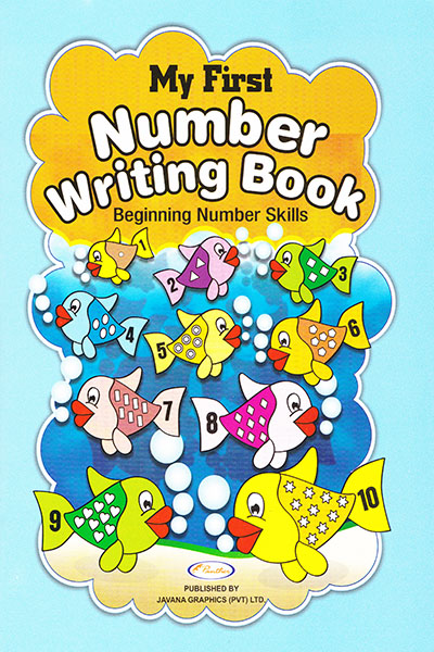 MY FIRST NUMBER WRITING BOOK - 9789550187058