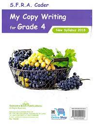 MY COPY WRITING FOR GRADE 04 - 9789550202003