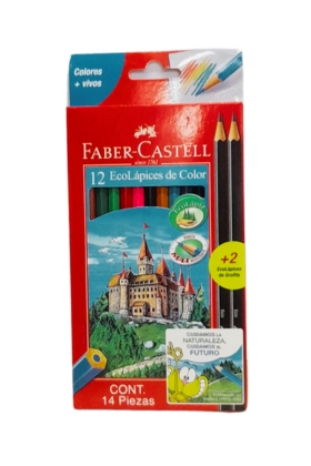 FABER CASTELL COLOUR PENCIL 12- 1020 - MKN0000000033